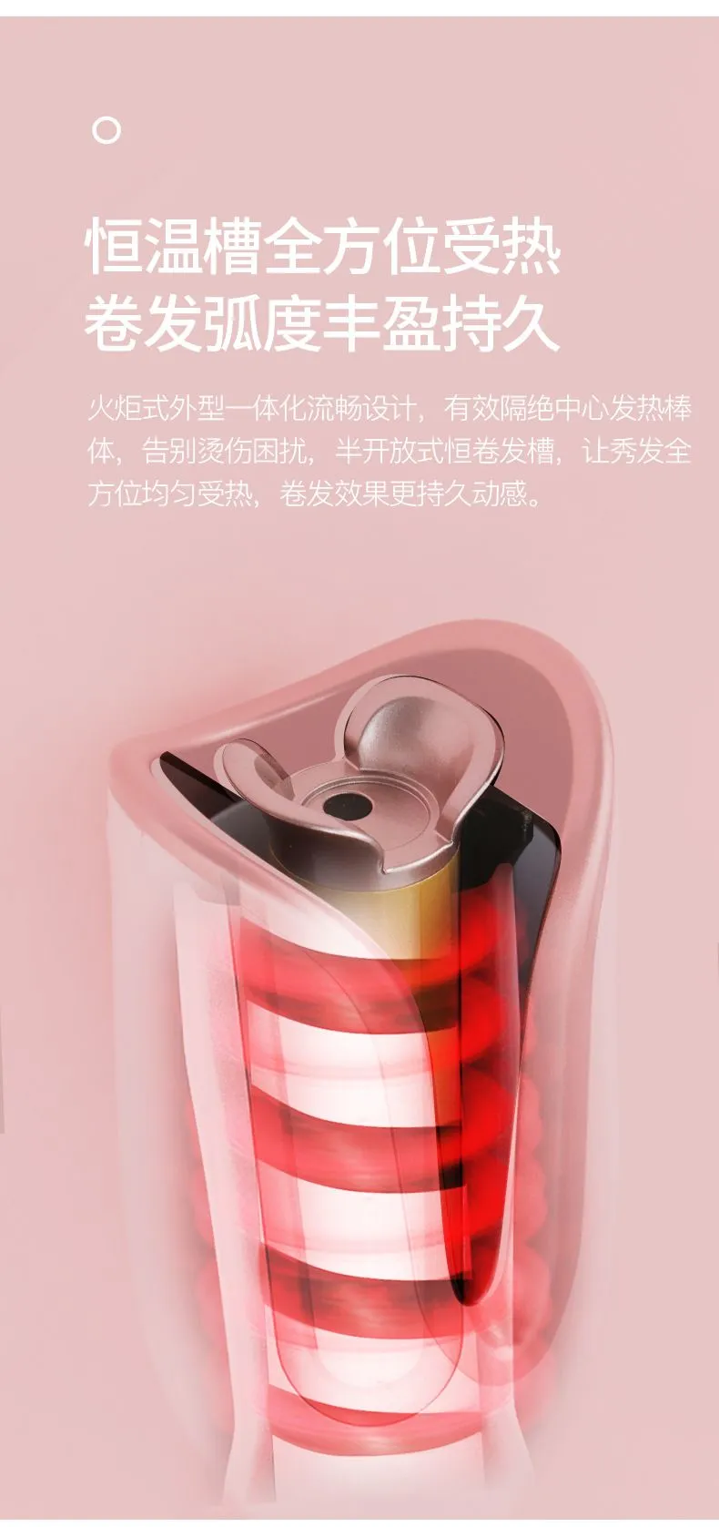 Five-stage temperature-controlled hair straightener, ceramic electric clamp, perming device and hair care appliance with standardized planning detail image 12