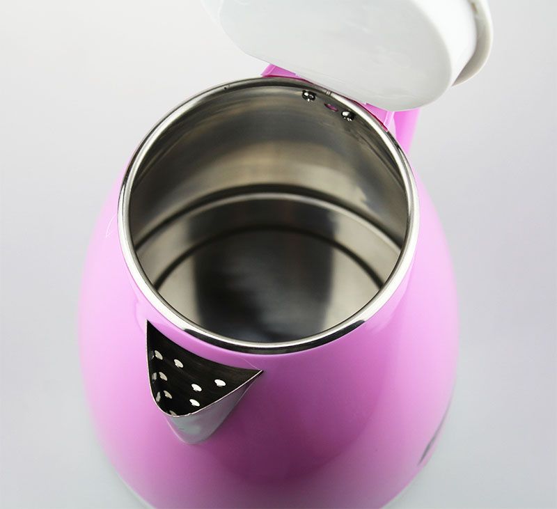 Domestic sales Chinese in-stock Shuxiang brand SX-8218A double-layer anti-scald stainless steel electric kettle, anti-dry burning automatic power-off kettle detail image 5