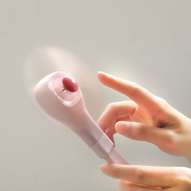 Versatile mini folding fan, usb charging, silent desktop fan, compact storage, bendable and portable detail image 3