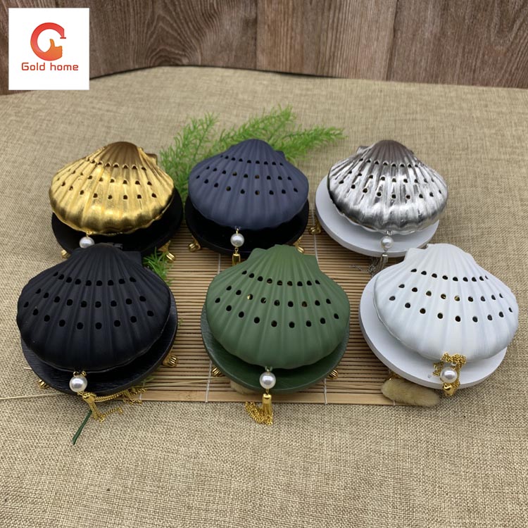 中东风格贝壳金属香炉