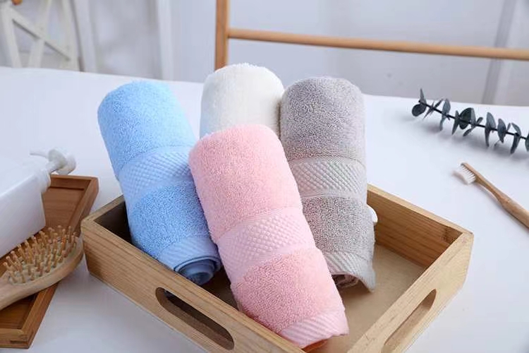 拓欧纺织  厂家直销  纯棉精品家用毛巾 算盘纹路毛巾 8898