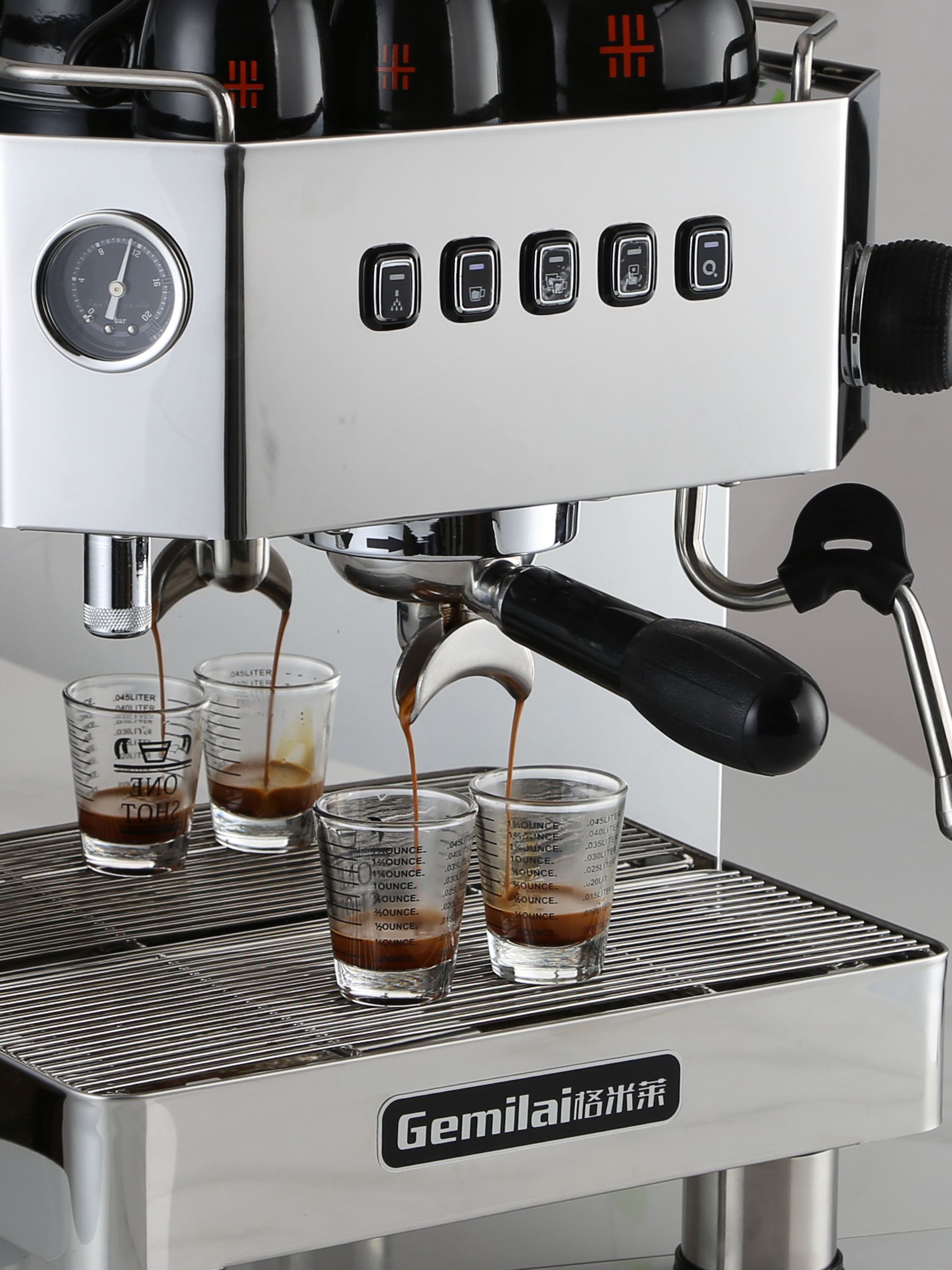 格米莱 CRM3018 半自动家用商用咖啡机意式 专业现磨奶茶店专用详情图18
