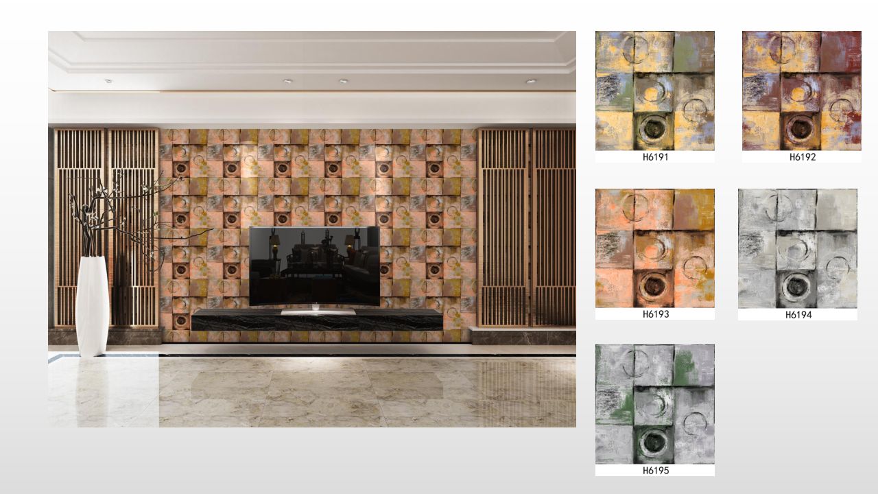 Wallpaper, PVCwallpaper, PVC waterproof wallpaper, 3D PVCwallpaper wall cover detail image 10