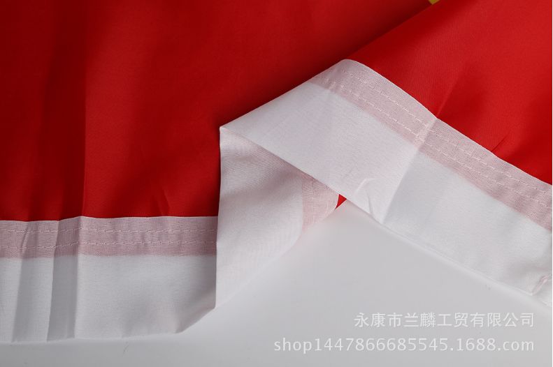 4号中国国旗 加厚纳米防旗帜五星红旗厂家可订做多种尺寸旗帜详情图2