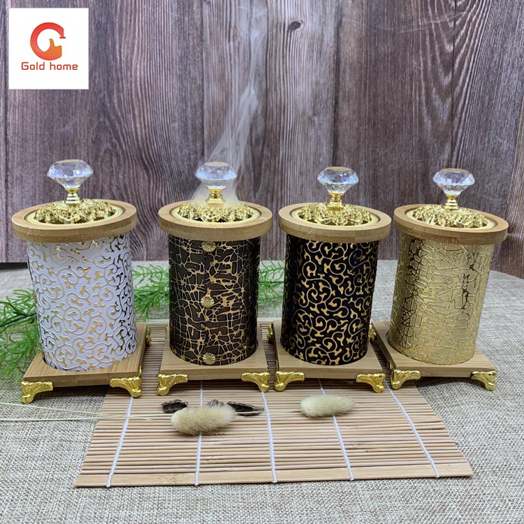 Middle Eastern metal Bukhoor incense Burner for Muslims