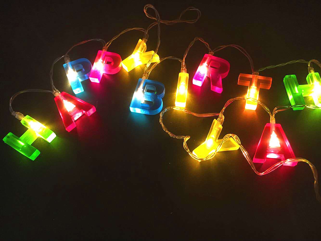 跨境爆款Happy Birthady生日快乐LED灯串 创意派对装饰字母灯详情图3