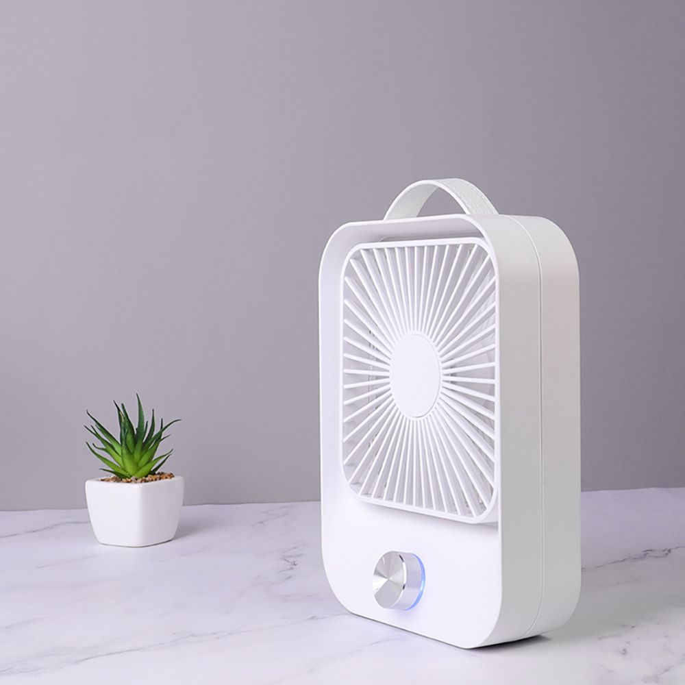 The manufacturer's new desktop fan with zero-degree stepless speed regulation and a customizable LOGO for home use is selling well across borders detail image 3