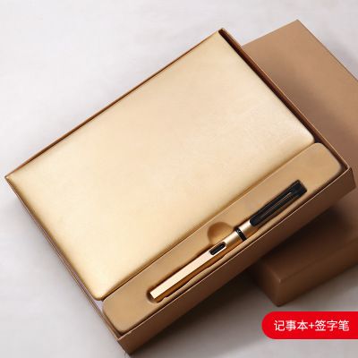 Kailushi Gift Pen Industry Office Manufacturer customizes A5 notebooks, creative PU leather surface notebooks, business office diary notebook sets, and logos detail image 4