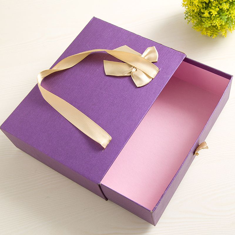母亲节礼物盒抽屉式礼品盒 高档包装礼品盒定制 长方形礼盒现货详情图1