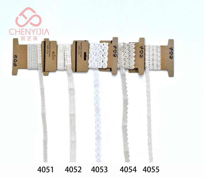 Manufacturers direct direct natural quality 0.9cm~1.5cm*2Y lace linen handmade DIY lace linen full figure