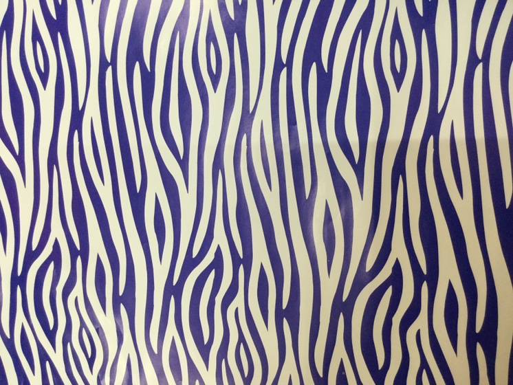 Purple zebra-print wrapping paper thumbnail