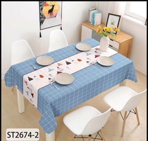 Table cloth PVC grid 1.37*20 m