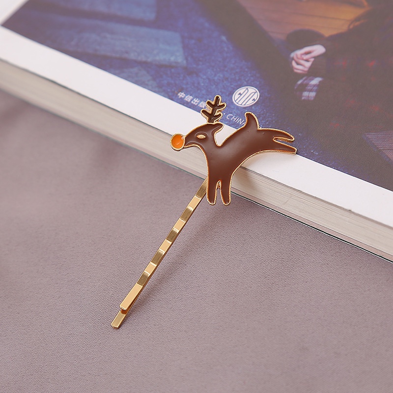 Santa Claus, reindeer, Christmas tree, hairpin, hair accessory, headwear, popular accessories details Picture
