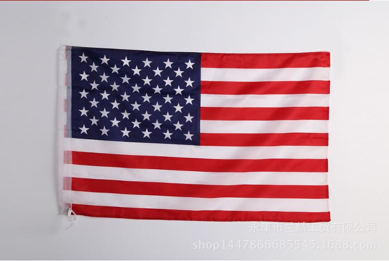 4号美国国旗 90×150cm外国旗 世界各国旗帜万国旗防水防晒