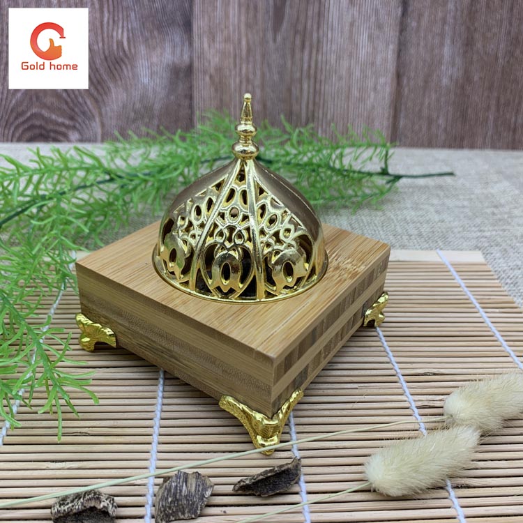 批发优质方形阿拉伯木香炉斋月细节图