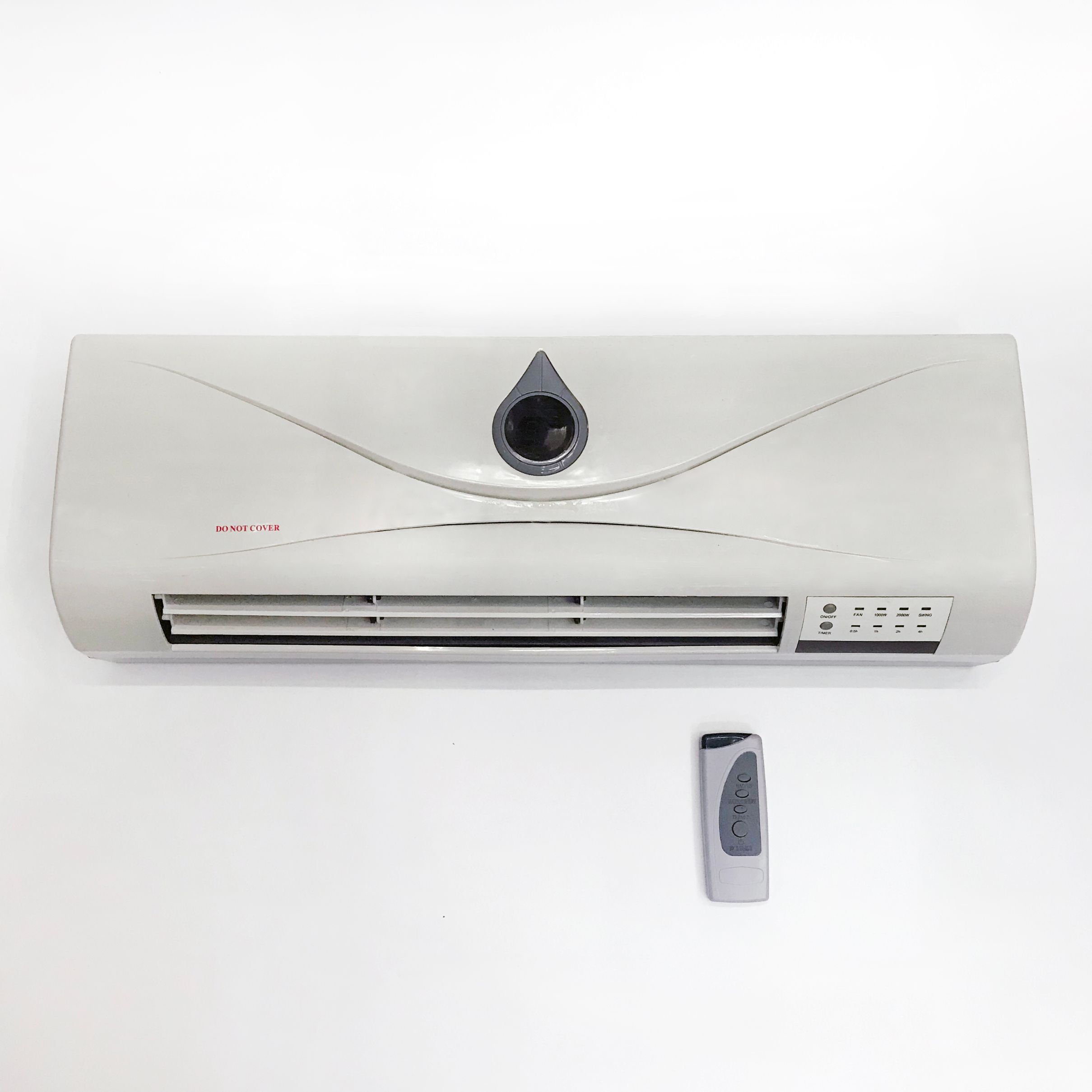 Heater wall mounted electric heater remote control household small solar electric heater office speed hot fan F