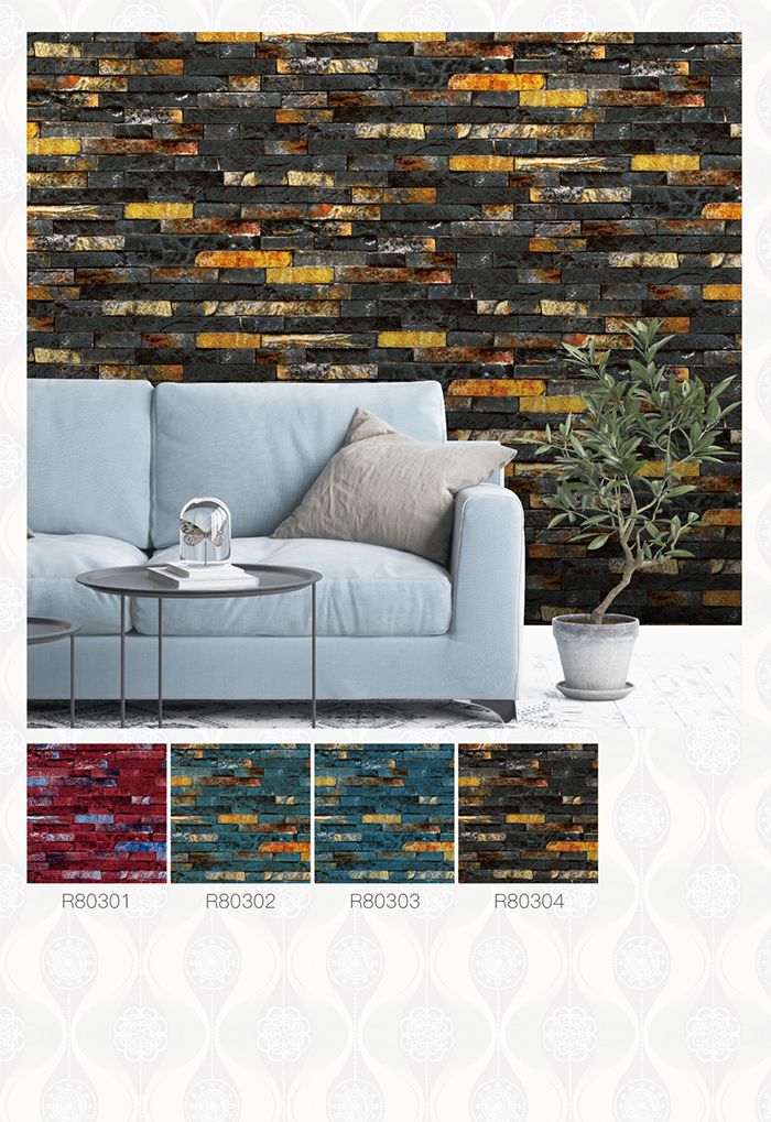 wallpaper, PVC wallpaper, PVC waterproof wallpaper, 3D wallpaper wall cover detail image 3