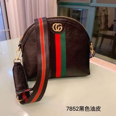 New single-shoulder bag, European and American fashionable women's bag, nylon bag, versatile and color-blocking crossbody bag, lightweight bag, shopping bag. 67