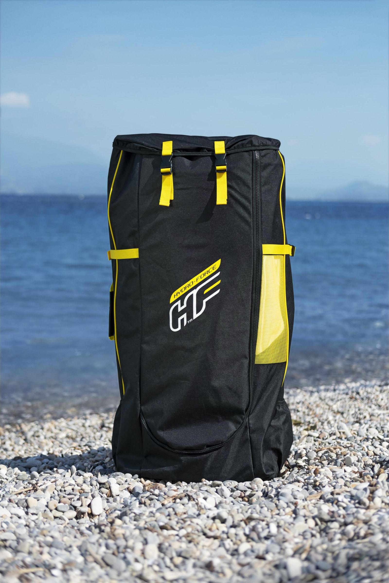 Hydro-Force™ 3.81m x 76cm x 15cm 风暴冲浪板套装65343白底实物图