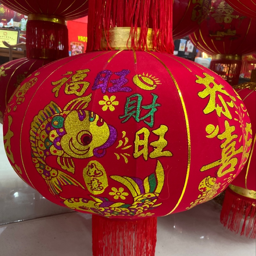 福旺财旺福到财到红灯笼福字节庆用品春节福字客厅挂饰喜庆装饰品产品图