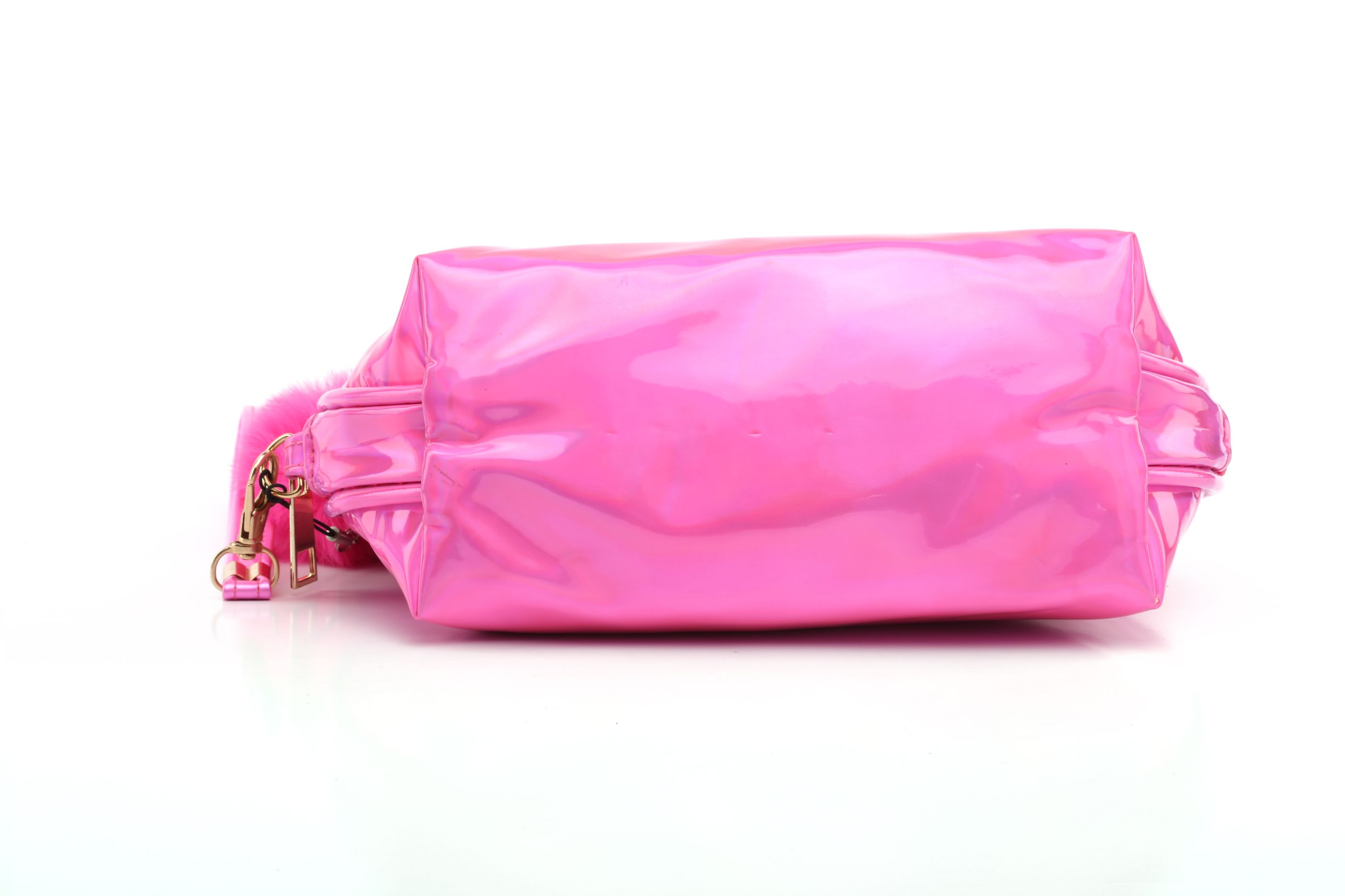 PVC镭射化妆包厂家直销镭射PU化妆袋可定制LOGO便携手拿包详情图8