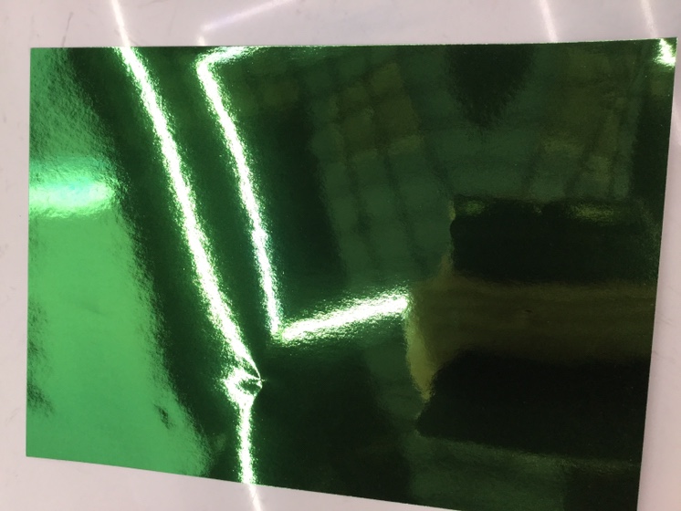 Green gold paper