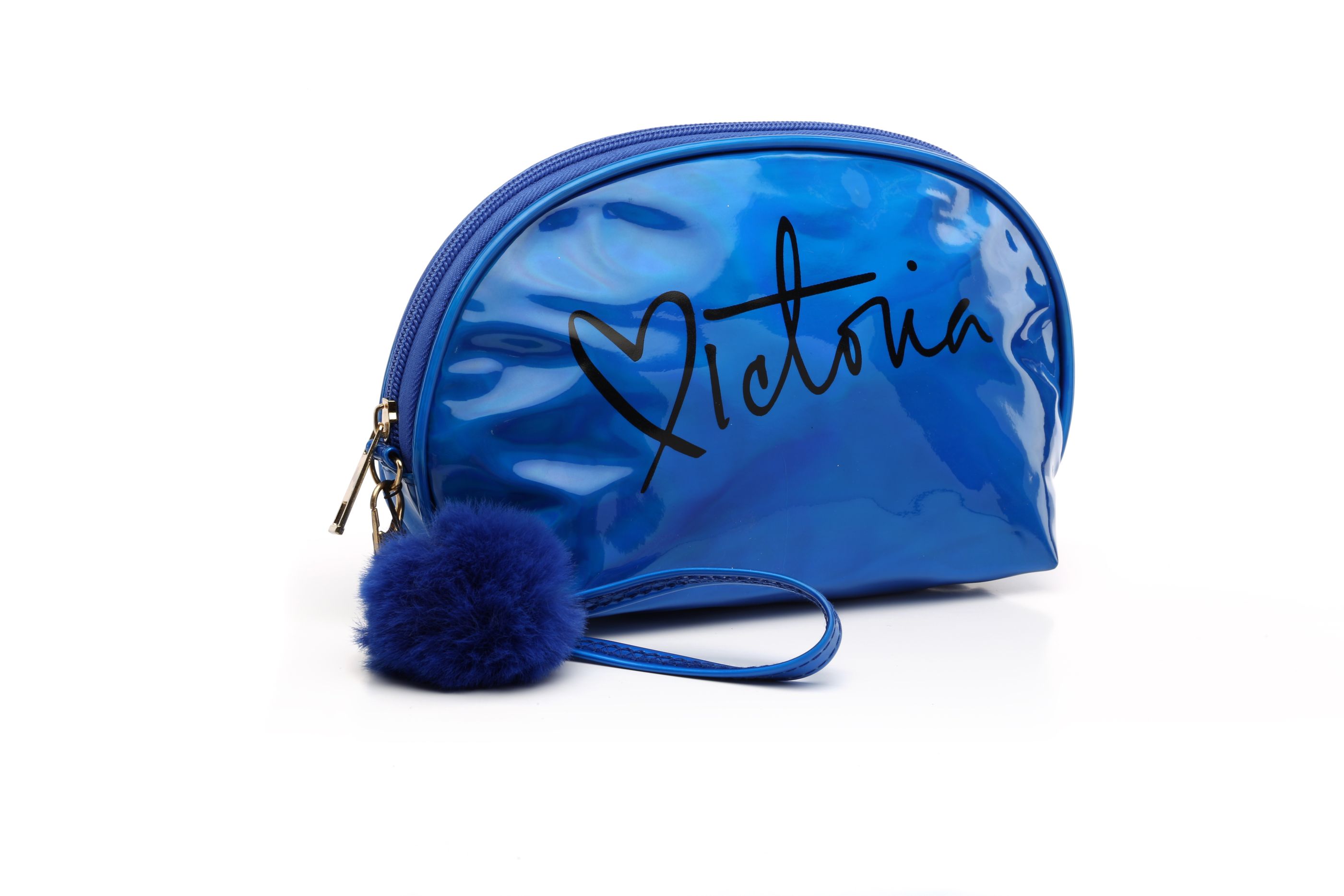 PVC镭射化妆包厂家直销镭射PU化妆袋可定制LOGO便携手拿包详情图6