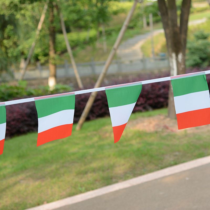 世界各国国旗串旗万国旗挂旗意大利20面串旗8号可定做各国家串旗详情图4