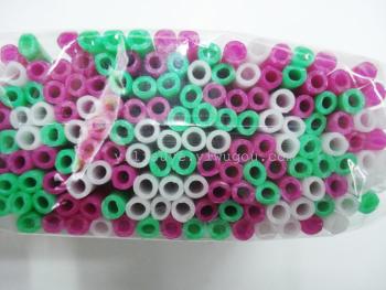 Colored eco-friendly plastic hard pipes detail image 1