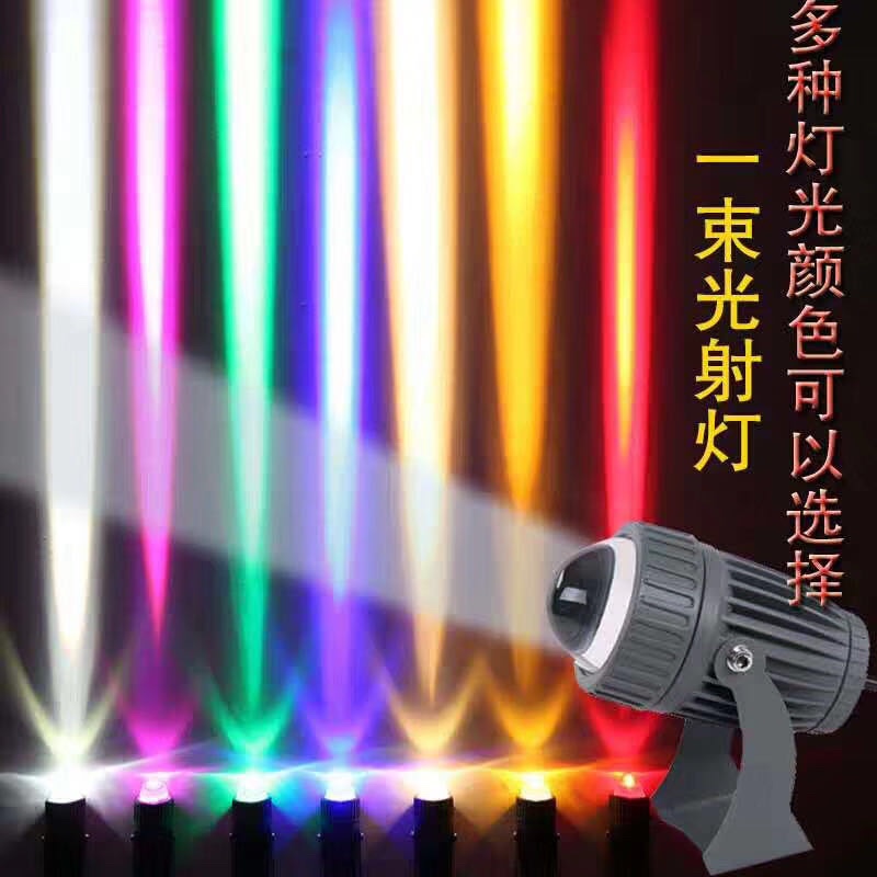 LED户外插地射灯图