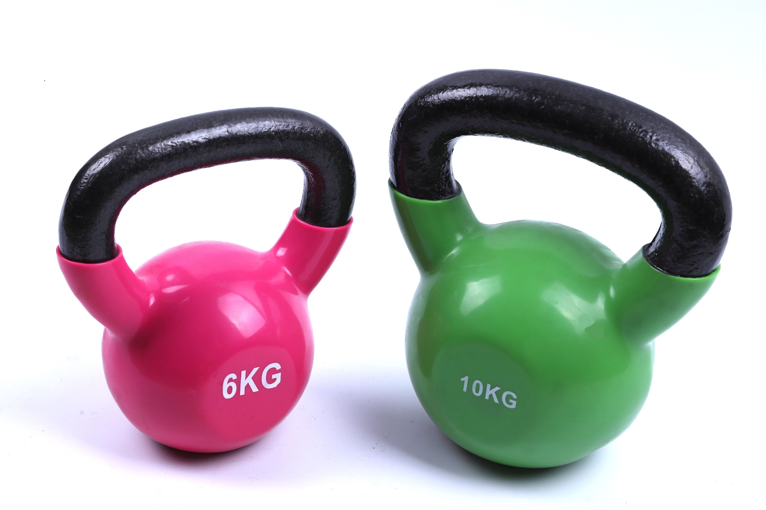 Smooth dip plastic kettlebell household fitness equipment manufacturers wholesale exercise arm muscles