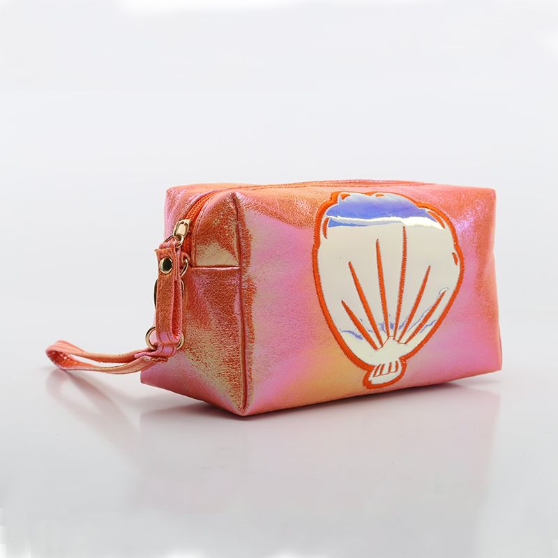 The popular foreign trade "Phantom Color Crack Prince Bag" is a copyrighted and patented "colorful fabric cosmetic bag" and a "shell handbag" detail image 3