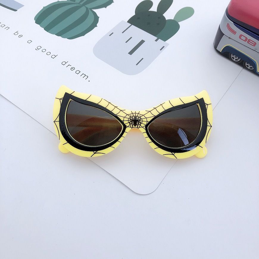 蜘蛛侠可爱卡通造型男童女童儿童太阳镜1566详情图6