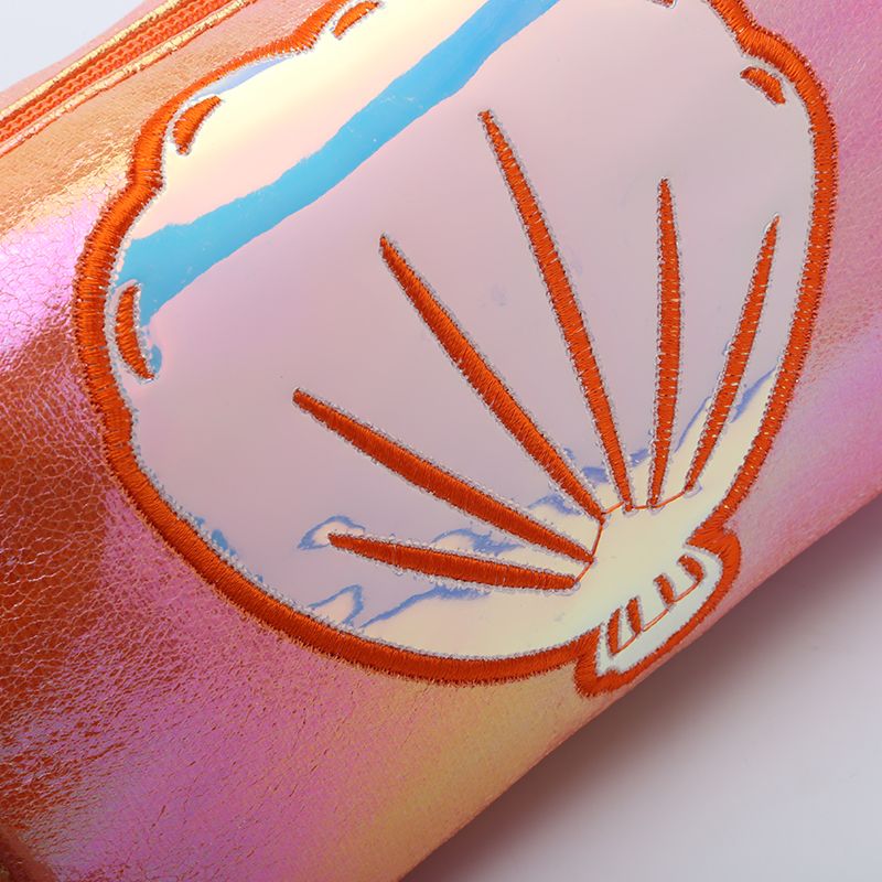 The popular foreign trade "Phantom Color Crack Prince Bag" is a copyrighted and patented "colorful fabric cosmetic bag" and a "shell handbag" detail image 13