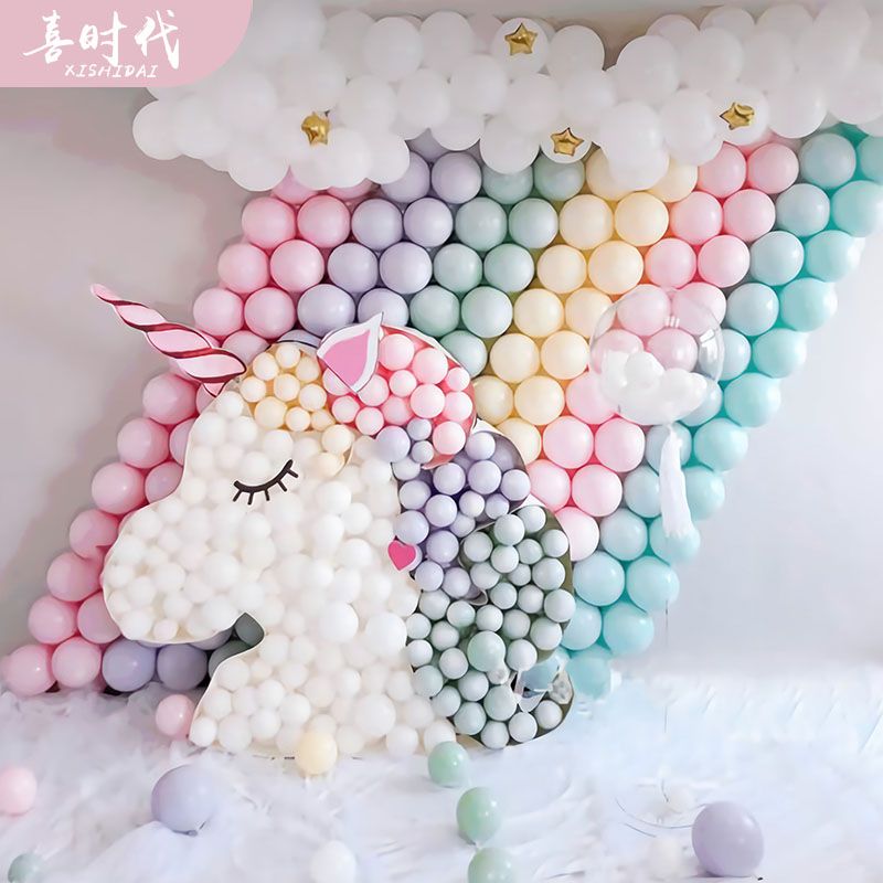 Macaron balloons - colorful