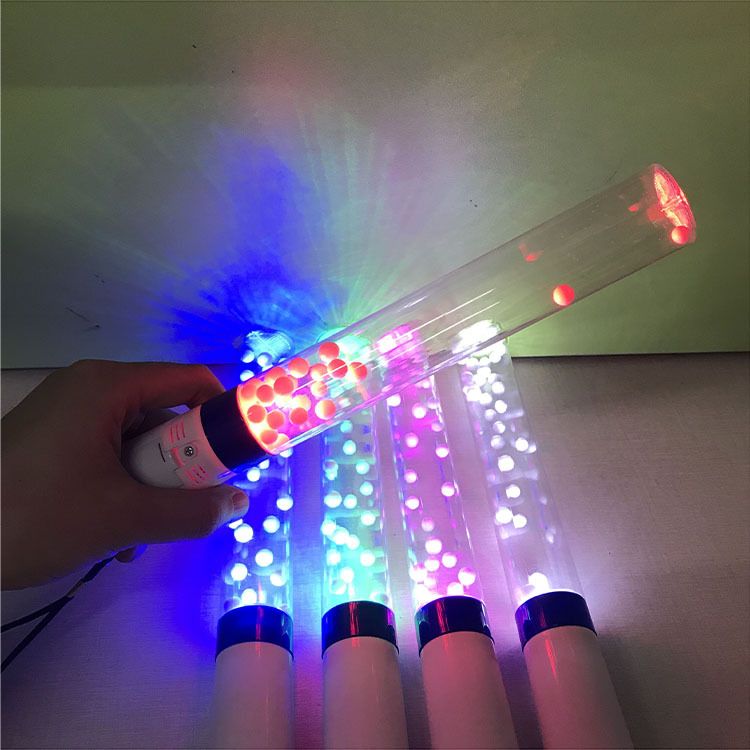 Concert props 15 color light sticks rolling LED foam colorful sticks