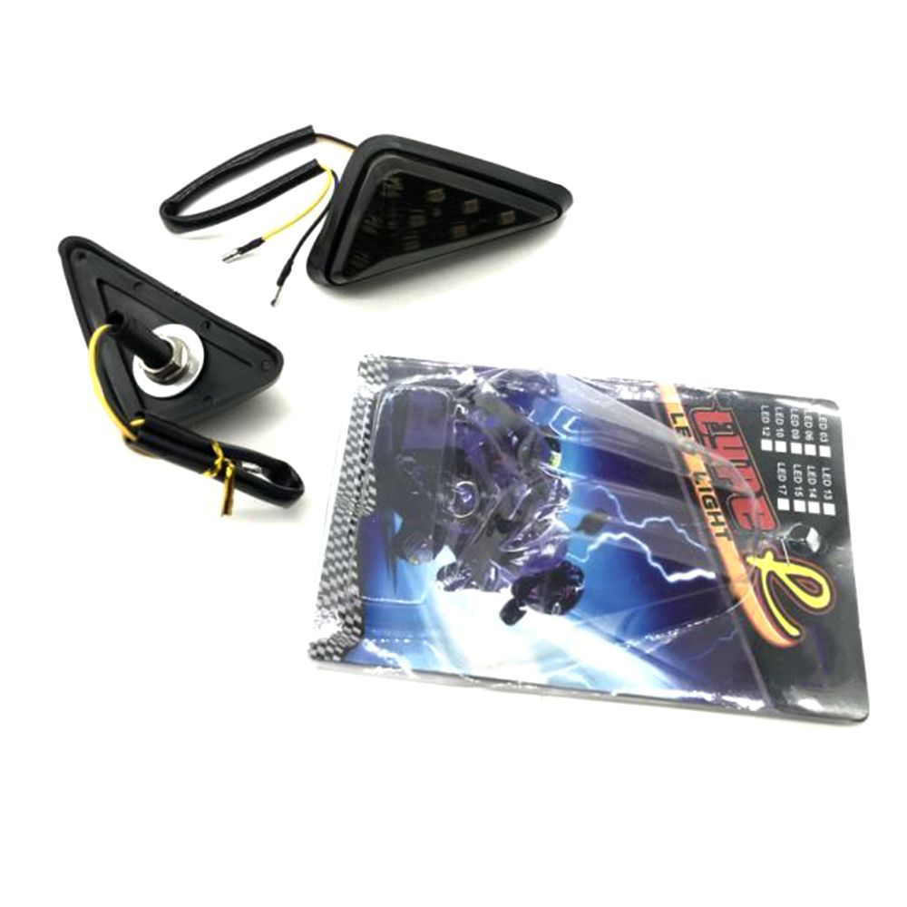 Cross-border best-selling motorcycle turn signal light ultra-bright and powerful LED brake integrated light signal light modification accessories Specification image