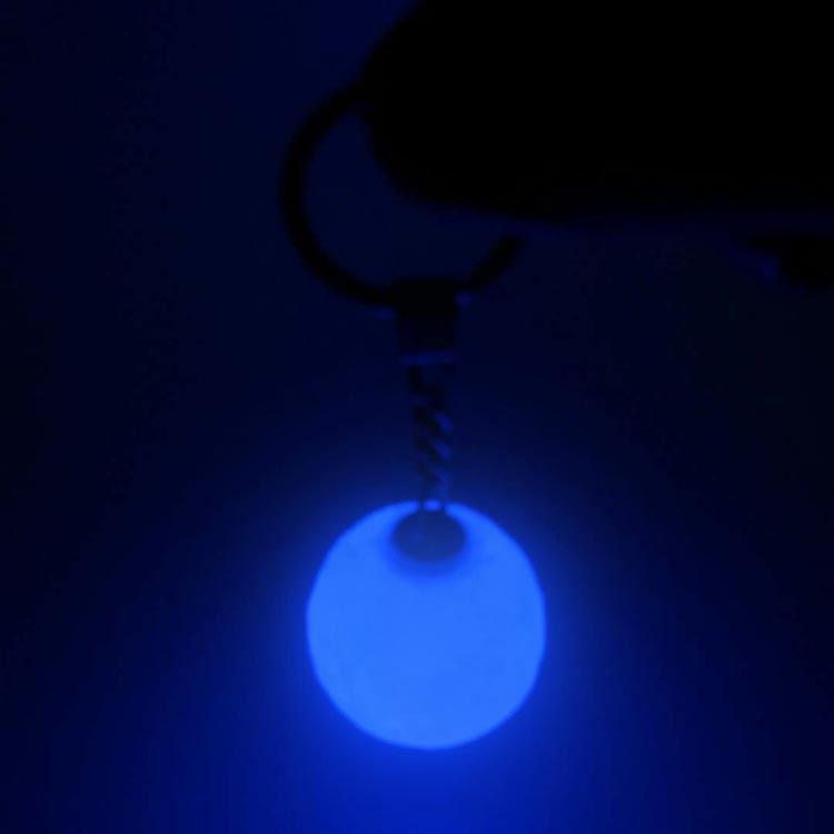 LED moon lamp pendant, 3D printed pet ball, can be single-color or seven-color with long-lasting bright flash detail image 4