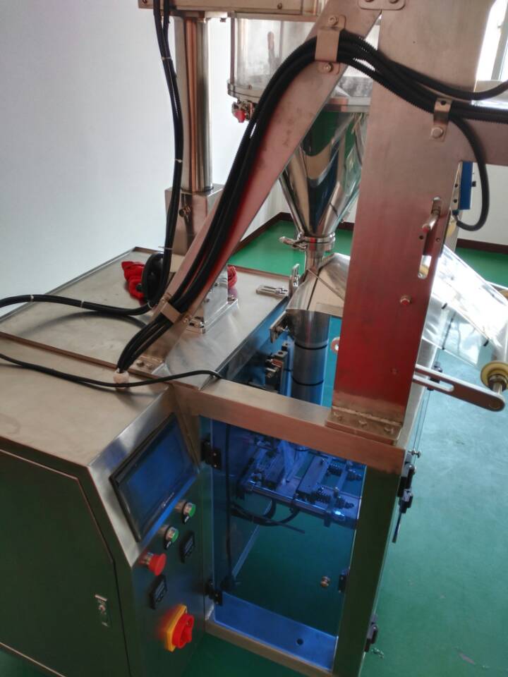 Lapel-type powder packaging machine, automatic powder filling and packaging machine details Picture