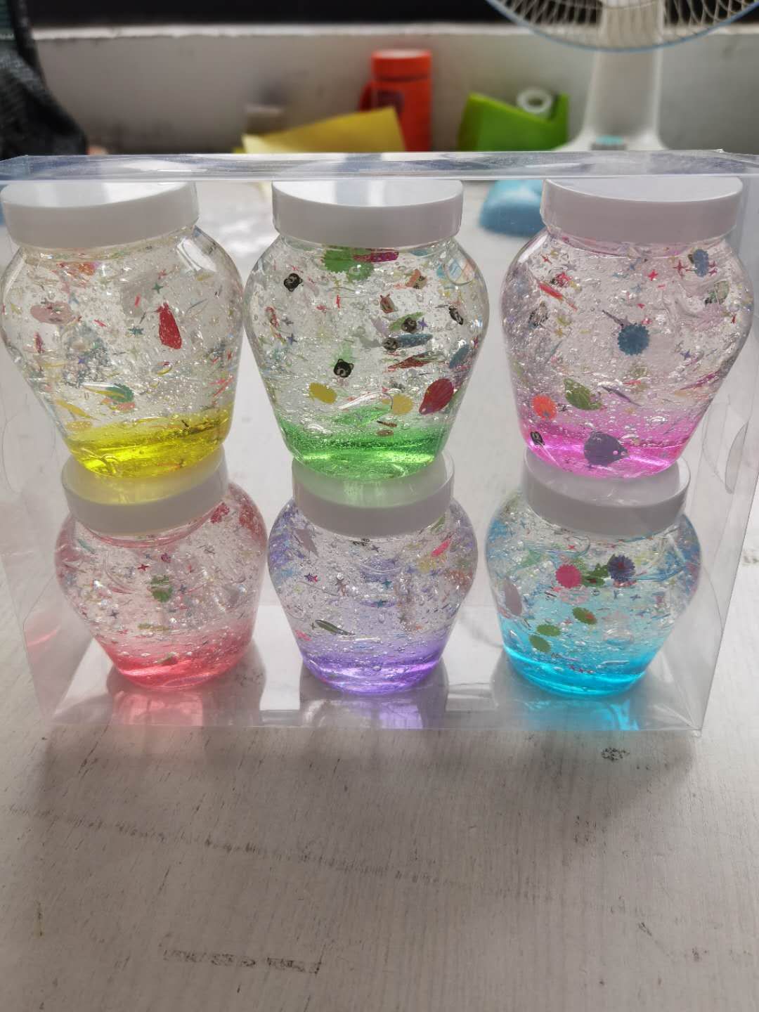 Jar bubble gum