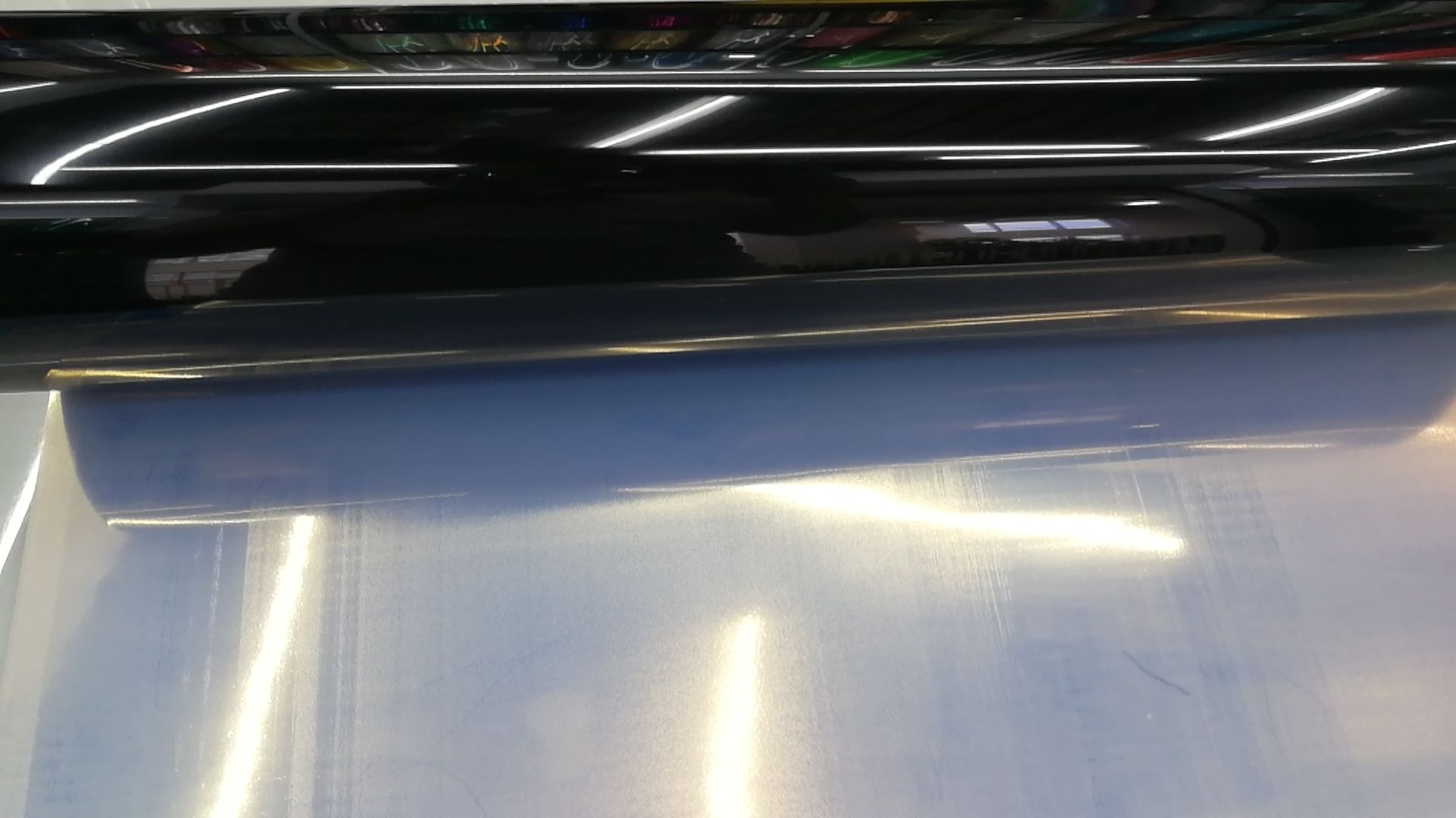 嘉丽昕 金属刻字膜 PET 黑色 热转印 耐水洗 环保 厂家直发详情图2