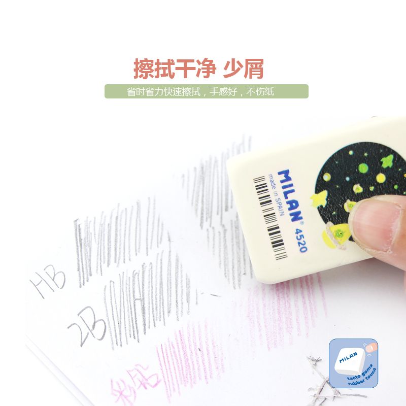 Spanish MILAN Milan Personalized Sticker Eraser (Space Edition) PMM4520 details Picture