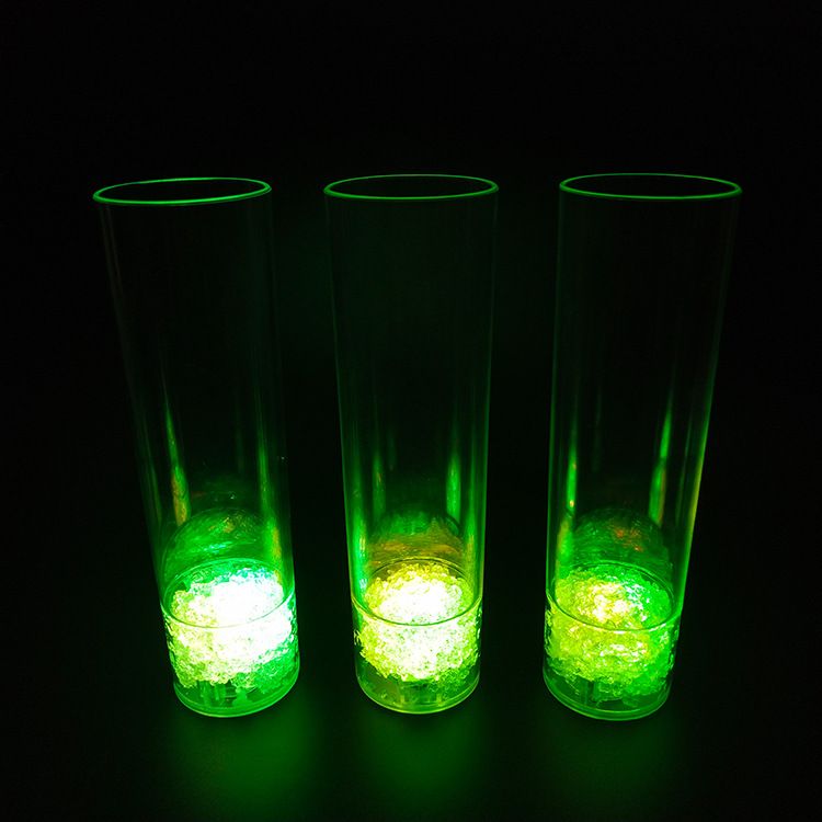 Ps glass light juice cup flash Coke cup creative daily necessities custom