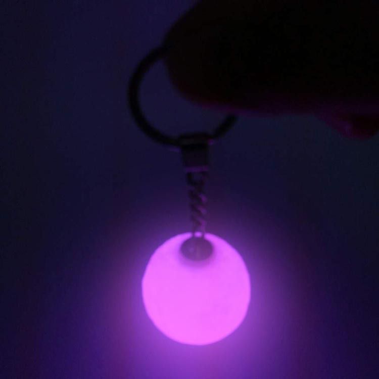 LED moon lamp pendant, 3D printed pet ball, can be single-color or seven-color with long-lasting bright flash