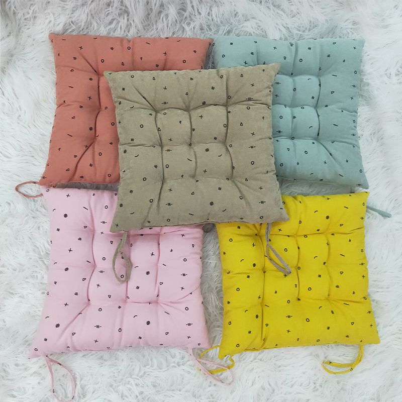 加厚坐垫夏季椅子椅垫办公室夏天学生教室凳子屁股屁垫四季透气软