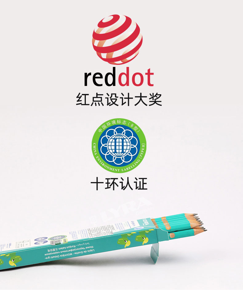 German LYRA Artistic HB Hole Lead (light green) L1760011 colored pen barrel pic 4