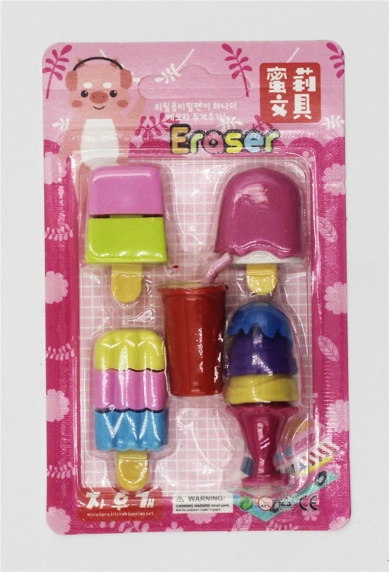 Xk-006造型橡皮食品造型蛋糕甜点DIY 冰激凌 可爱仿真趣味橡皮详情图3