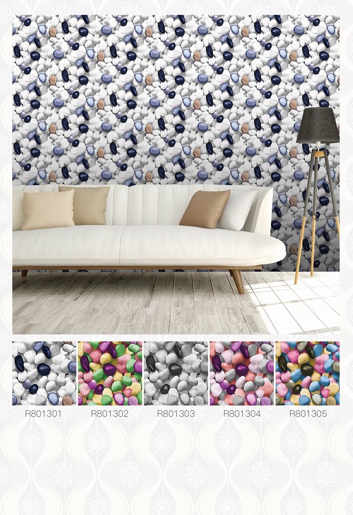 wallpaper, PVC wallpaper, PVC waterproof wallpaper, 3D wallpaper wall cover detail image 13