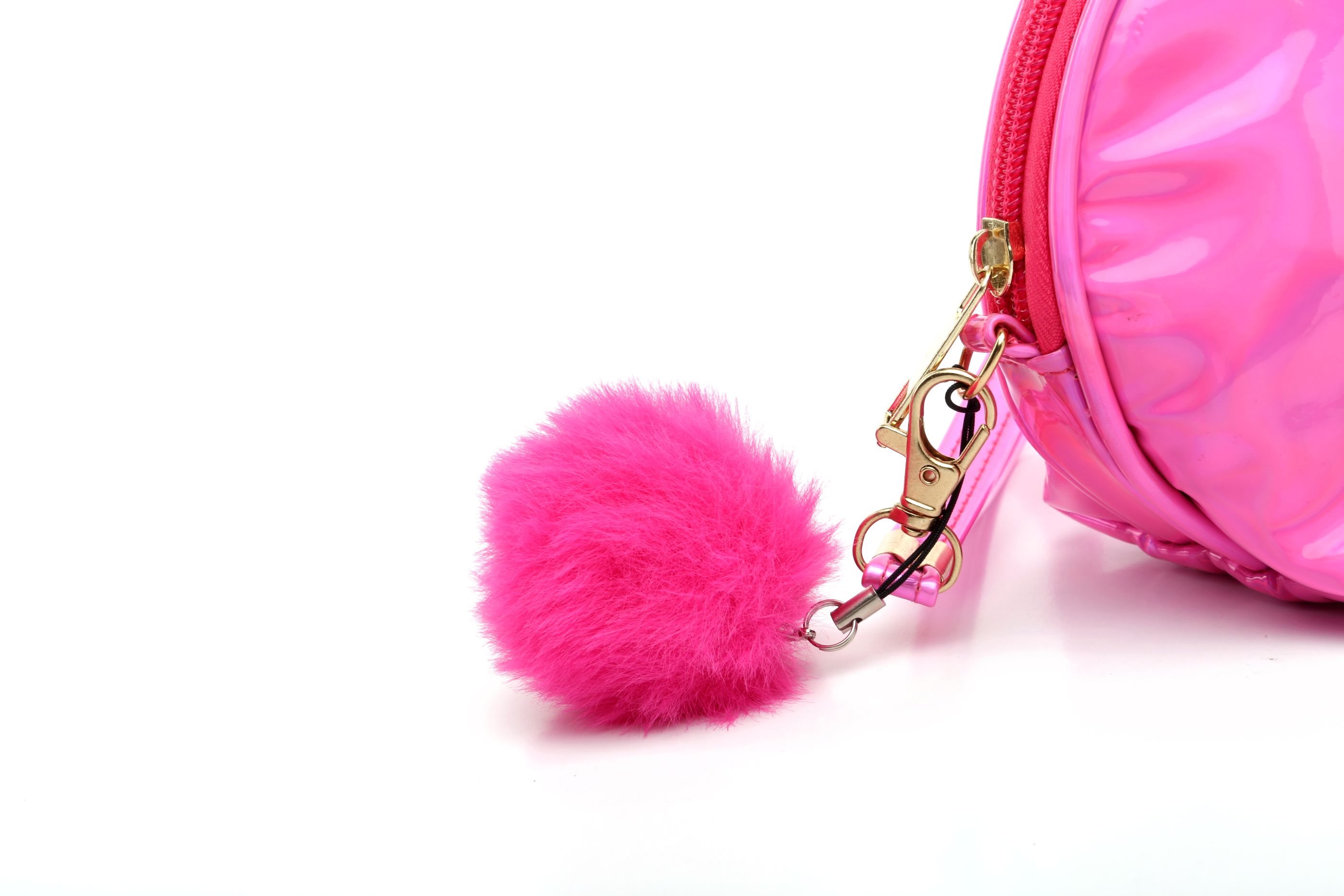 PVC镭射化妆包厂家直销镭射PU化妆袋可定制LOGO便携手拿包详情图9