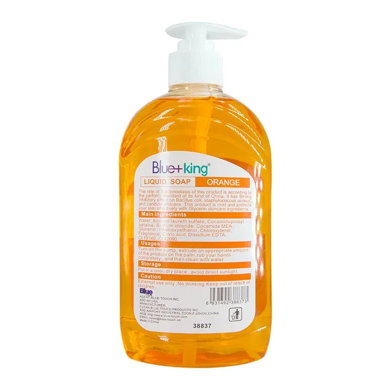 Antibacterial Hand sanitizer (Orange Flavor) detail image 1